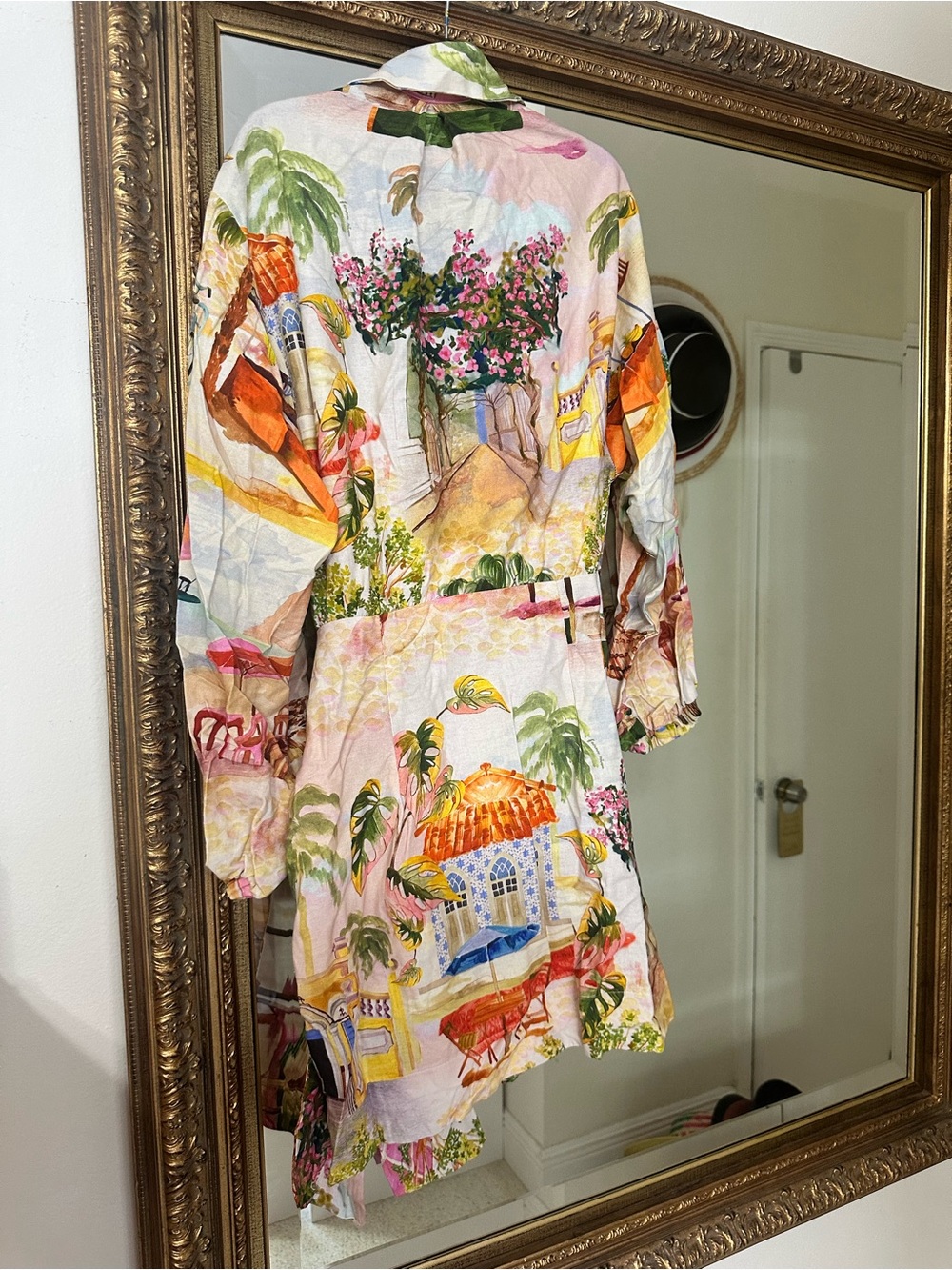 FARM Rio Aracati Tropical Print Mini Dress - Picture 6 of 7